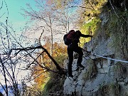 Rifugio Rosalba (1730 m) con Colle Garibaldi (1824 m) in autunnale ad anello il 28 ottobre 2020 - FOTOGALLERY